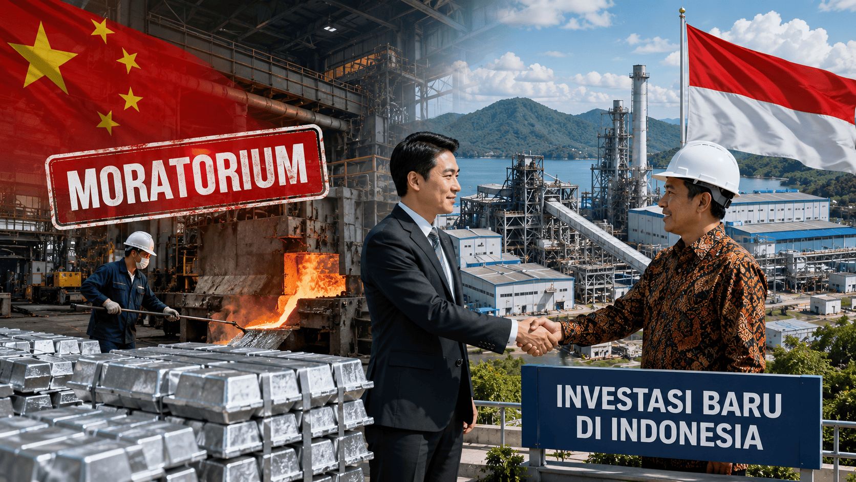 Cina Moratorium Smelter Aluminium, Indonesia Jadi Incaran Investasi Baru