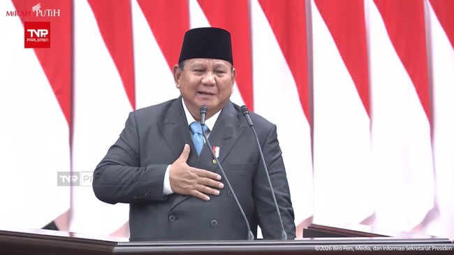 Prabowo Terima Kredensial 17 Dubes