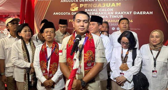 PDIP Ingin Punya Gubernur Jatim, Begini Respons Partai Gerindra
